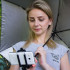 Парасолька жіноча механічна полегшена з функцією селфі-палиці HAPPY RAIN