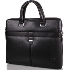 Мужская сумка из качественного кожезаменителя с карманом для ноутбука 13,3" BONIS, коллекция JIN DIAO