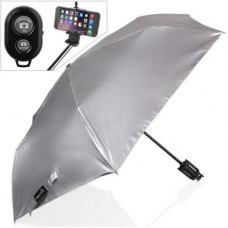 Зонт женский механический облегченный с функцией селфи-палки HAPPY RAIN